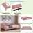 Upholstered Daybed With 4 Support Legs And Button Tufted Design-747510268-747510270