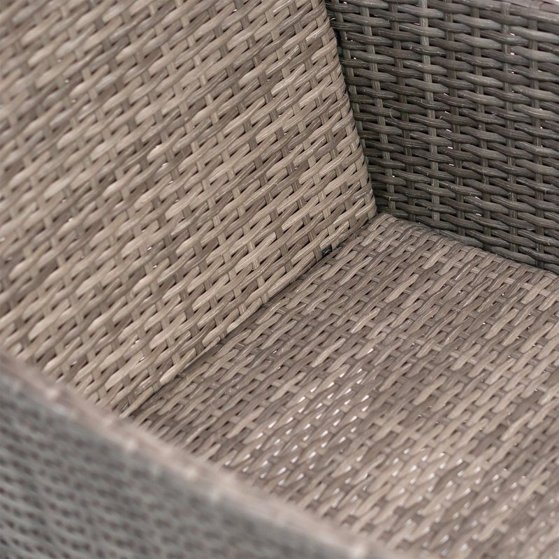 Twitchell Rattan 4 - Person Seating Group with Cushions