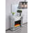 Dacula 47.5'' W Silver Electric Fireplace