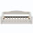 Upholstered Daybed With LED and Trundle-1947404288