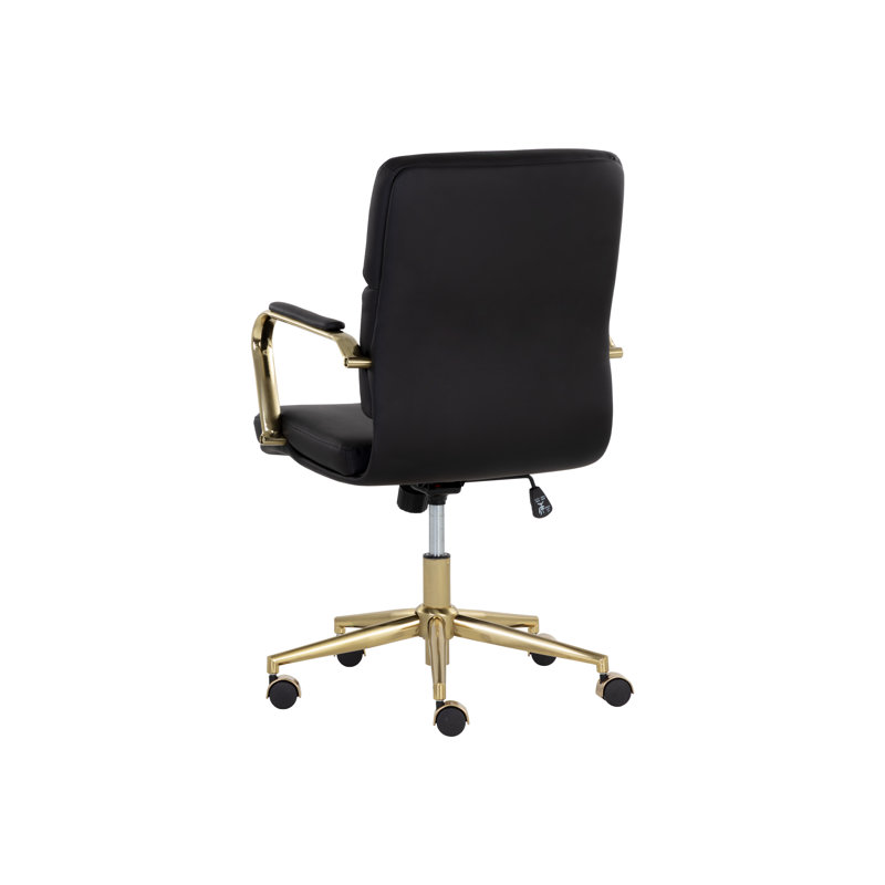 Swivel Office Chair, Black