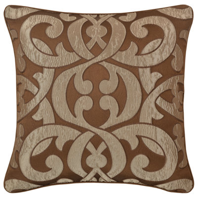 La Boheme - Coussin décoratif carré en cuivre 20 po