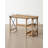 Mondovi 47.2"W Farmhouse Style Desk with Reversible Open Shelves