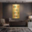 «Dream Big Little One Bright» par Ann Kelle, art mural en métal doré, 24 po x 48 po-133651480