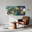 Ensemble d'une toile murale d'art botanique-129277672-129277670