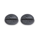 Le Creuset Set Of 2 Mini Oven Mitts 8 In Charbon
