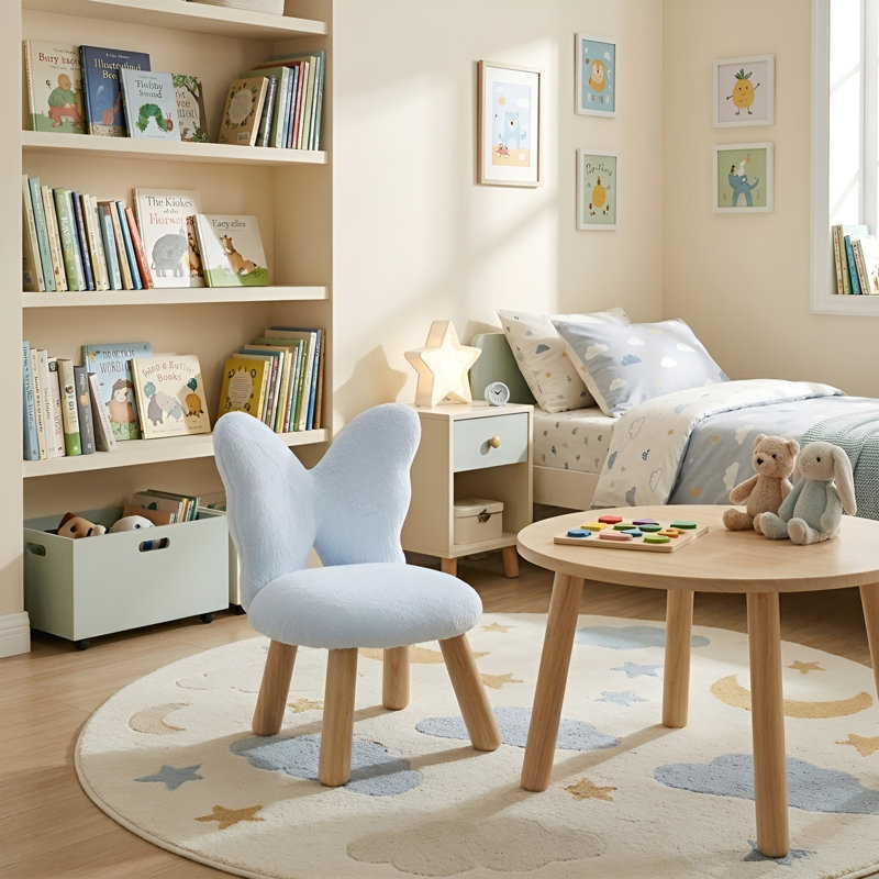 Children's Chair, Blue