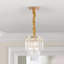 1 - Light Gold Chandelier Pendant