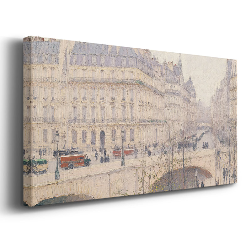 Série paysage - CXLV III - Toile tendue avec châssis encadré - Prêt à être accroché, H 25 po x l 49 po, Doré