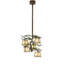 29" Wide Pine Branch 5 Light Chandelier