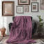 Couverture sherpa rose 1 pièce-100514618