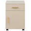 Berthilde 45 cm W Steel Bedside Table