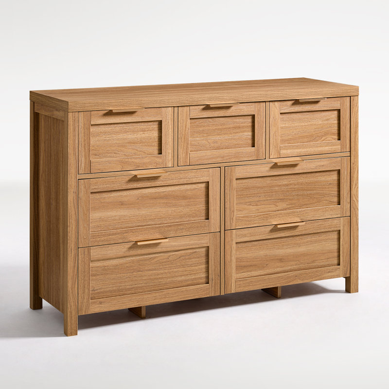 Allenside Dresser & Nightstand Set, Natural Oak