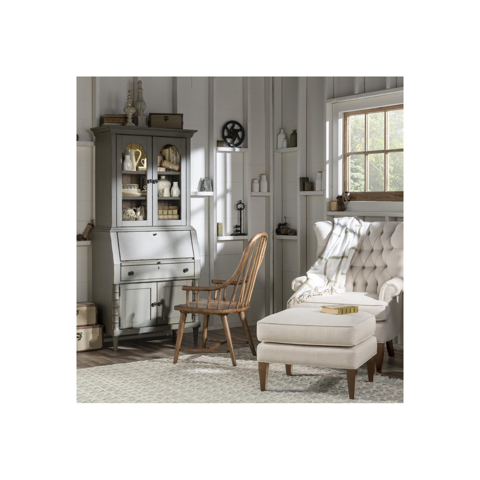 Country Living Dining Cabinet, Brown