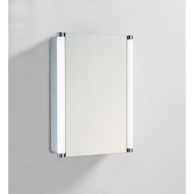 Surface Mirrored Bathroom Cabinets with Mirror and 2