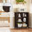 Aust Farmhouse Bookshelf, Wood 3 Shelf Bookcase, Small Floor Free Standing Book Shelves For Living Room, Home Office-124567226