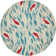 Washable Abstract Indoor Rug