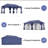 Steel Patio Gazebo-105324568
