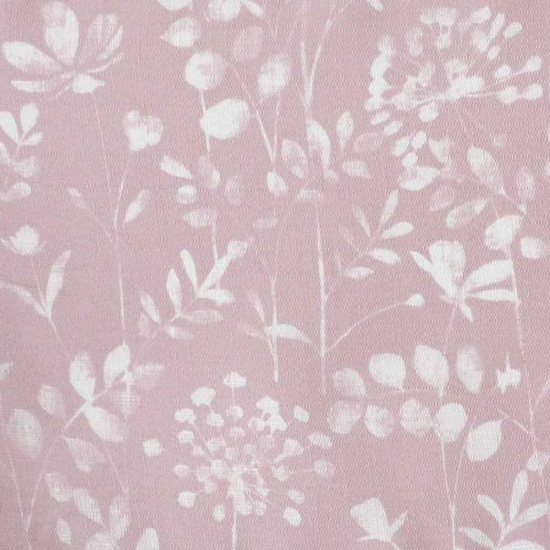 Pullen Semi Sheer Curtain Pair, Blush, 52"W x 63"L