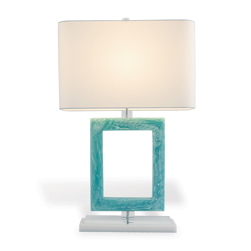 Prescott Table Lamp, Turquoise