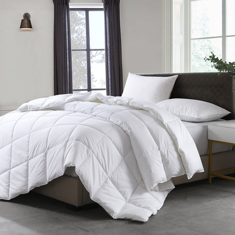 Édredon en duvet synthétique polyester toutes saisons, Simple