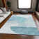 Premium Machine Washable Prisco Teal Rug