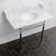 Rectangular Bathroom Sink with Overflow