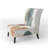 Upholstered Slipper Chair-90459905