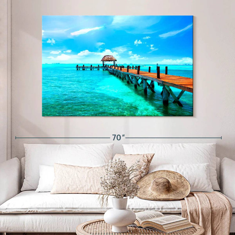 Aletra Caribbean Paradise, 34" H x 51" W