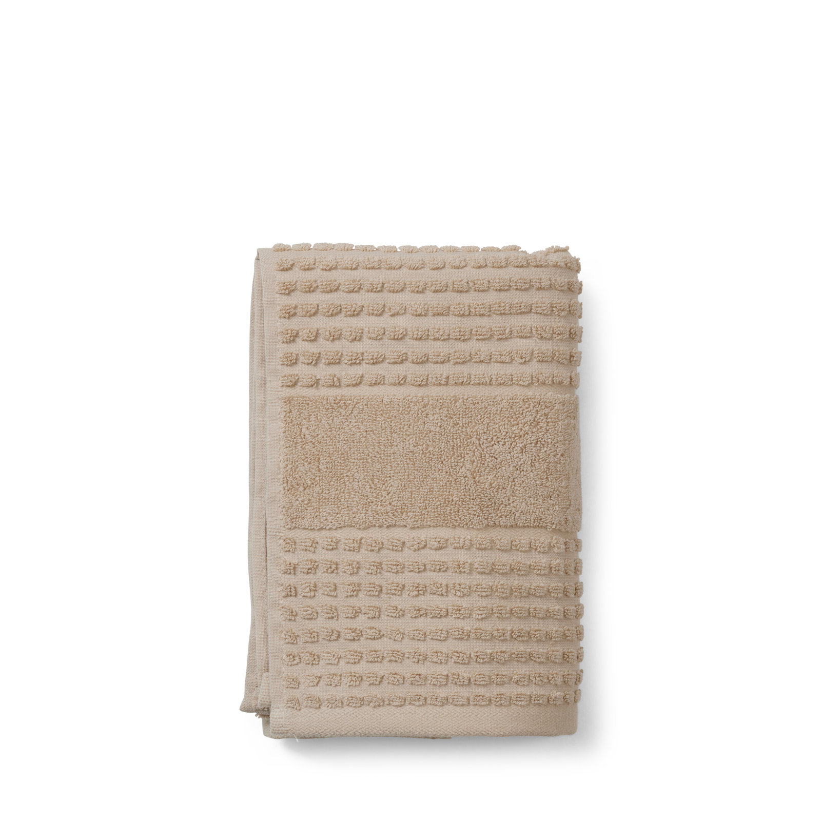 Check Hand Towel 19.7" X 39.4", Sand