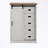 Farmhouse Accent Chest With Sliding Barn Door And 5 Drawers, White - Rustic Charm And Practical Storage-63529269