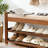 Versatile Cushioned Shoe Storage Bench-1705027070