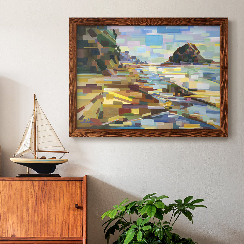 Best Coast, reproduction d'art sur toile encadrée, Érable, H 26 po x l 38 po x P 1,5 po