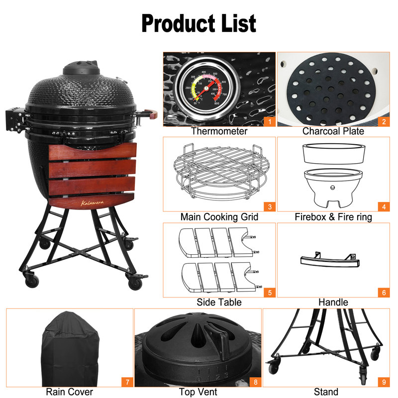 Gril Kamado de 24 po Kalamera