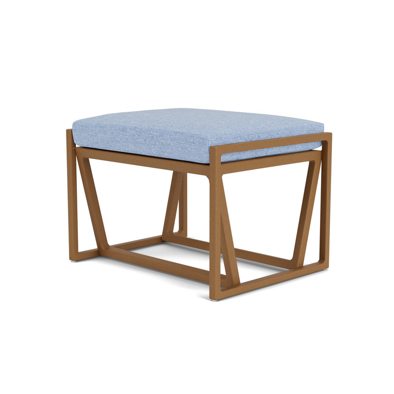 Summit Outdoor Ottoman, Hickory, Demo Skyway