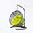 Rattan Wicker Cat Swing Bed with Stand & Cushion-648785969