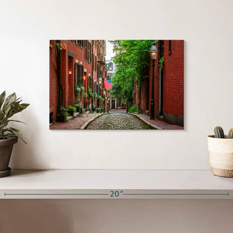 Sireci Boston Acorn Street, H 8 po x l 12 po