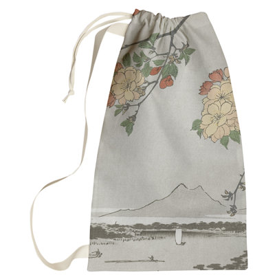 Sac à linge à fleurs au-dessus du fleuve Macintyre