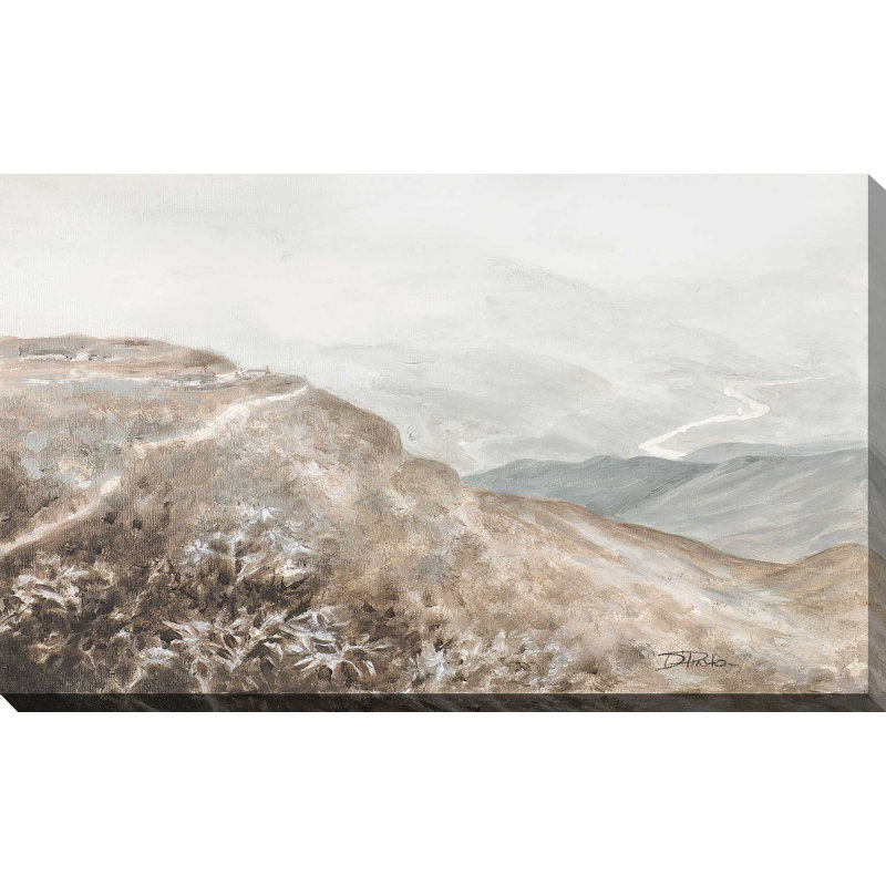 My Dream Place - Peinture, L 30 po x H 18 po, Toile tendue