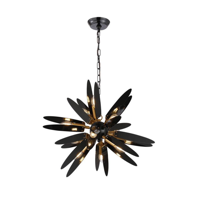 Lustre fantaisie 12 lumières Spoutnik Spifi Scifi