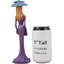 Statue d'aristocrate Craig-Cobie Steampunk en mauve
