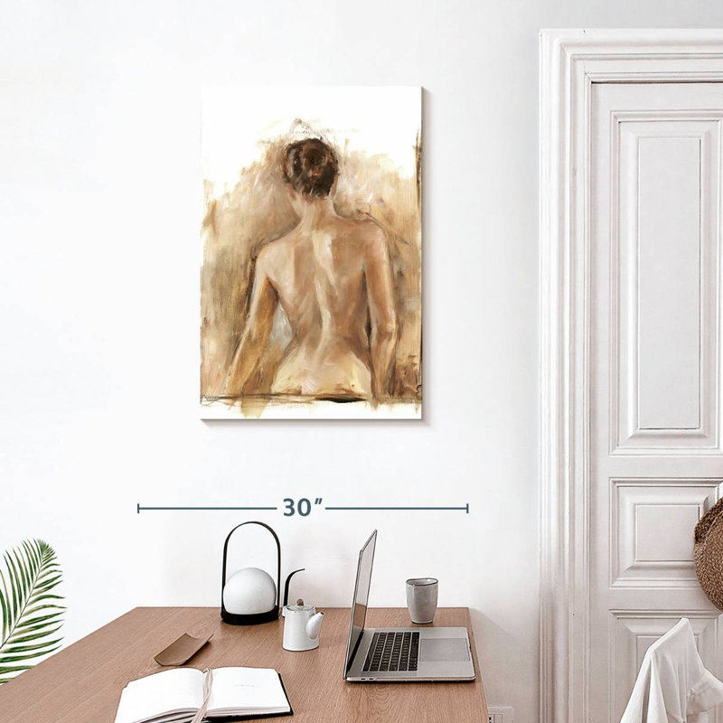 Leisha Figure Painting Study I, 30" H x 20" W
