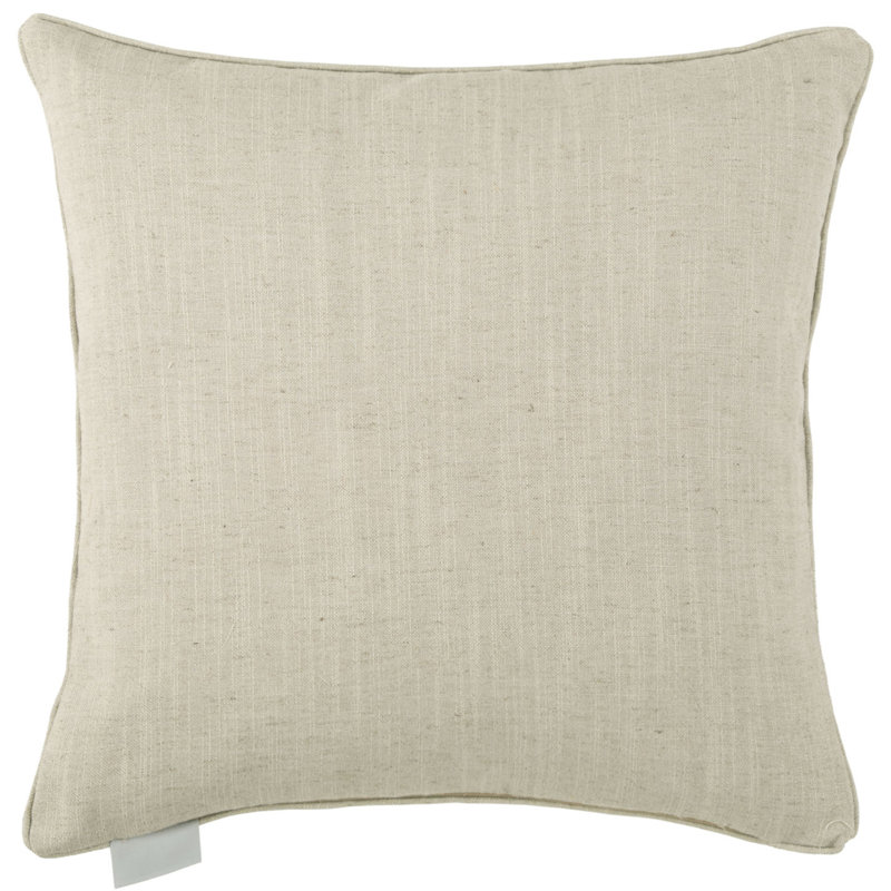 Rowan Floral Square Throw Cushion, Green
