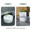 Table pour l'extérieur Lois L 28 po x l 30,28 po