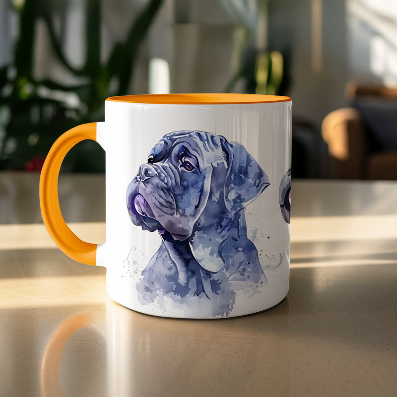 Mug, Orange, 4