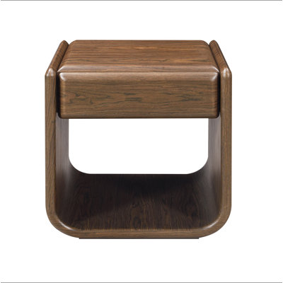 Dark Walnut End Table w/Drawer