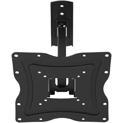 Support mural à mouvement complet pour téléviseur de 10 à 50 po - Support pivotant et inclinable avec câble HDMI