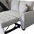86" Wide Upholstered Sleeper Chaise Sectional-87460509