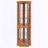 Corner Glass Cabinet Lighted Curio Cabinet Corner Display-816437376