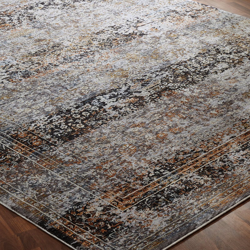 Hemet Oriental Indoor Rug, Round 7'9"